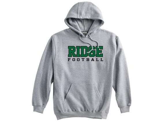Ridge HS Football Hoodie - Tackle Twill Logo