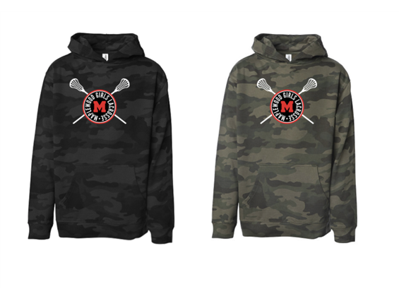 Independent Trading Company Camo Hoodie
