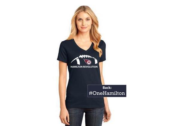 Revolution Ladies Cotton V-Neck Shirt