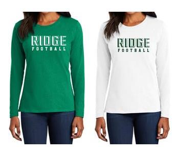 Ridge HS Football Ladies LS Tee