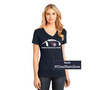 Revolution Ladies Cotton V-Neck Shirt