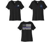 Back The Blue / K9 Ladies Relaxed Fit T