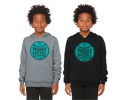 Prodigy Badge BELLA+CANVAS Youth Fleece Pullover Hoodie