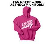 Saint Andrew Pink Hooded Sweatshirt