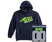 Aces Screened Cotton Hoodie