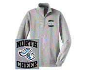 North Cheer 1/4 Zip Sweatshirt