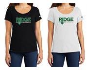 Ridge Baseball Ladies Nike SS Tee