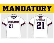OOTP White Game Jersey