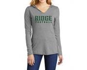 Ridge HS Football Ladies Lightweight Hoodie