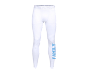 Under Armour White Leggings with Family on The Side