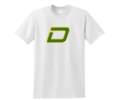 Adult Unisex Heavyweight Short Sleeve T-Shirt (D logo)