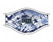 Cheer Tie-Dye Facemask - Adult/Youth