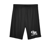 Embroidered Performance Shorts with Pockets