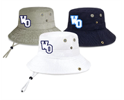 WO Embroidered Bucket Hat