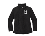 Black Sherpa Embroidered