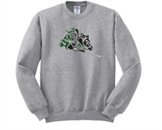 Grey Crew Neck Sweatshirt (Lancers Logo)