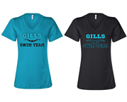 GILLS Relaxed Jersey V-Neck Tee
