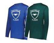 Adult &amp; Youth Flyers Shield Long Sleeve T-Shirt