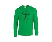 Adult &amp; Youth Green Slater Long Sleeve T-Shirt