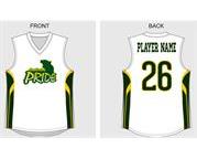 NH Youth Softball Sublimated White Jersey