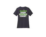 Woman&#39;s Making Every Breath Count Cotton Shirt