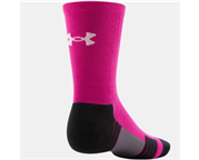 UA Pink Crew Socks